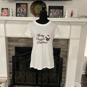 NWOT's LulaRoe Small "Merry Puggin' Christmas" Liv T-shirt